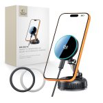 Citas preces Tech-Protect  Tech-Protect V8 Magnetic MagSafe 25W Car Charger - Black 