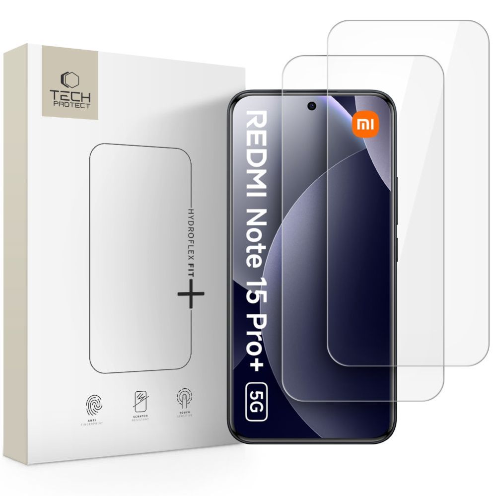 Other goods Tech-Protect Tech-Protect Hydro flex+ 2-Pack hydrogel film for Xiaomi Redmi Note 15 Pro+ 5G