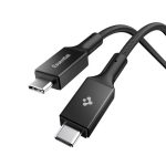 Muud kaubad Spigen  Spigen Essential EB24015CC USB-C / USB-C 240W 150cm Cable - Black 