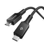 Muud kaubad Spigen  Spigen Essential EB10015CC USB-C / USB-C 100W 150cm Cable - Black 