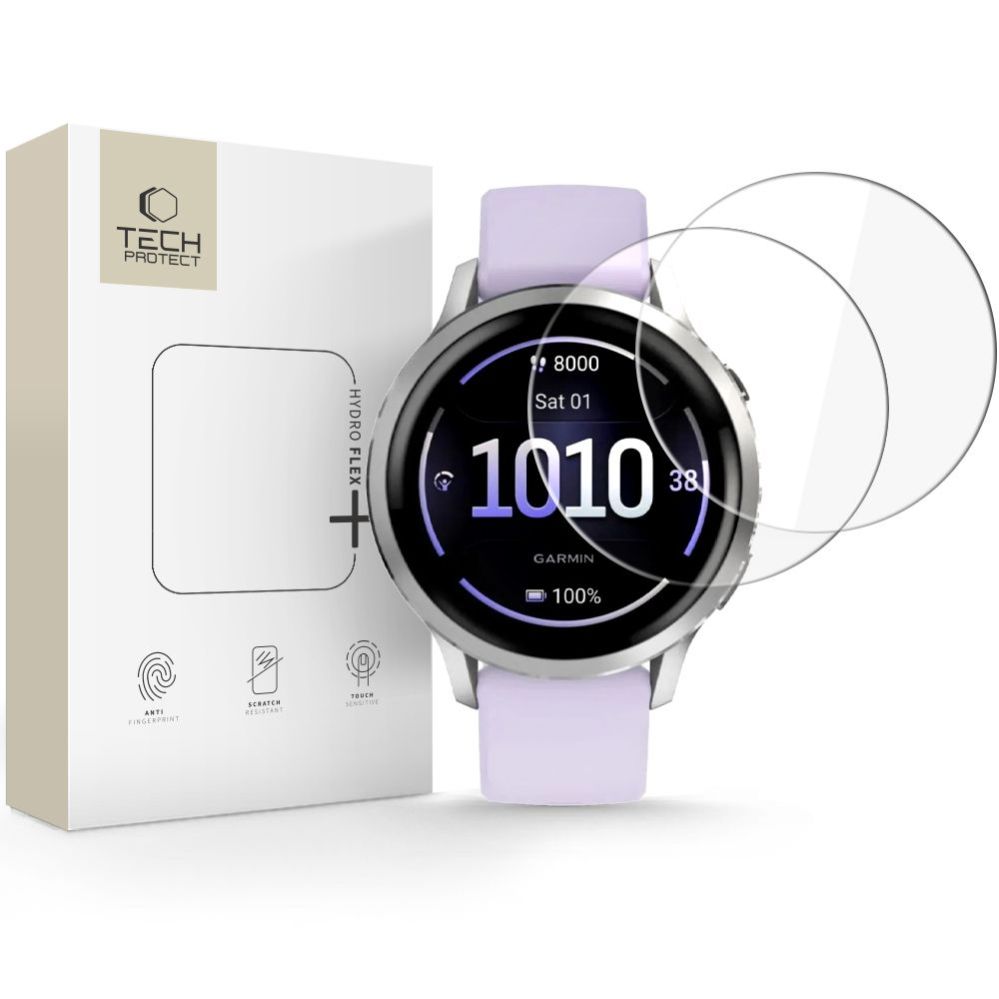 Muud kaubad Tech-Protect Tech-Protect Hydro flex+ 2-Pack Hydrogel Film for Garmin Venu 41mm