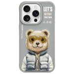 Другие товары Nimmy  Nimmy Cool&Cute 2.0 Bear Case for iPhone 15 Pro Max - Gray 