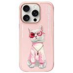 Muud kaubad Nimmy  Nimmy Glasses Cool Cat Case for iPhone 16 Pro Max - Pink 