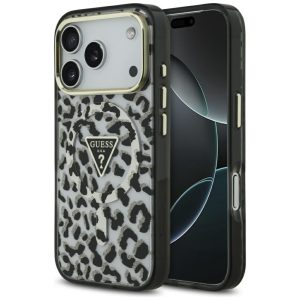 Other goods Guess  Guess Leopard Glitter MagSafe Case for iPhone 17 Pro Max - Black 