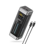 Ārējais akumulators Cuktech  Powerbank Cuktech CUK00P23GLBK 210W 25000mAh Power Bank 2 x USB-C 1 x USB-A - Black 