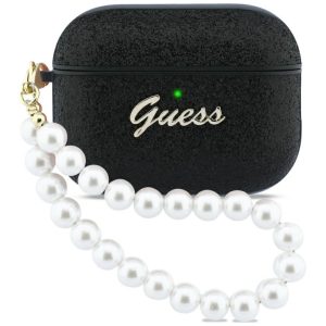 Other goods Guess  Guess Glitter Pearl Strap Case for AirPods Pro 3 - Black 