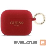 Other goods Guess  Guess Silicone Glitter Ring Case for AirPods Pro 3 - Red and Glitter 