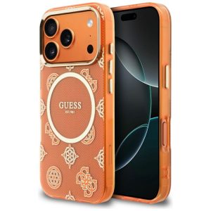 Other goods Guess  Guess IML Peony Dot MagSafe Case for iPhone 17 Pro - Orange 