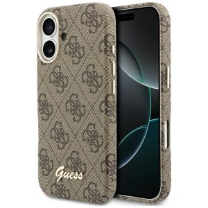 Muud kaubad Guess  Guess 4G Script MagSafe Case for iPhone 17 - Brown 