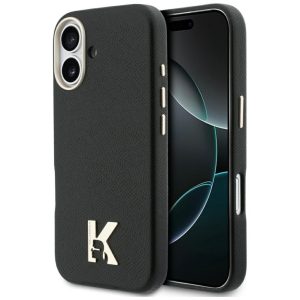 Kitos prekės Karl Lagerfeld  Karl Lagerfeld Karl Head Logo MagSafe Case for iPhone 17 - Black 