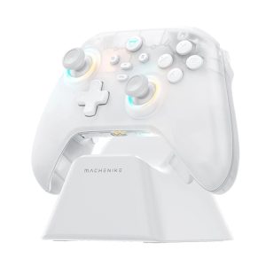 Kontroller Machenike  Machenike G3 V2 Wireless Game Controller with Charging Station - White 