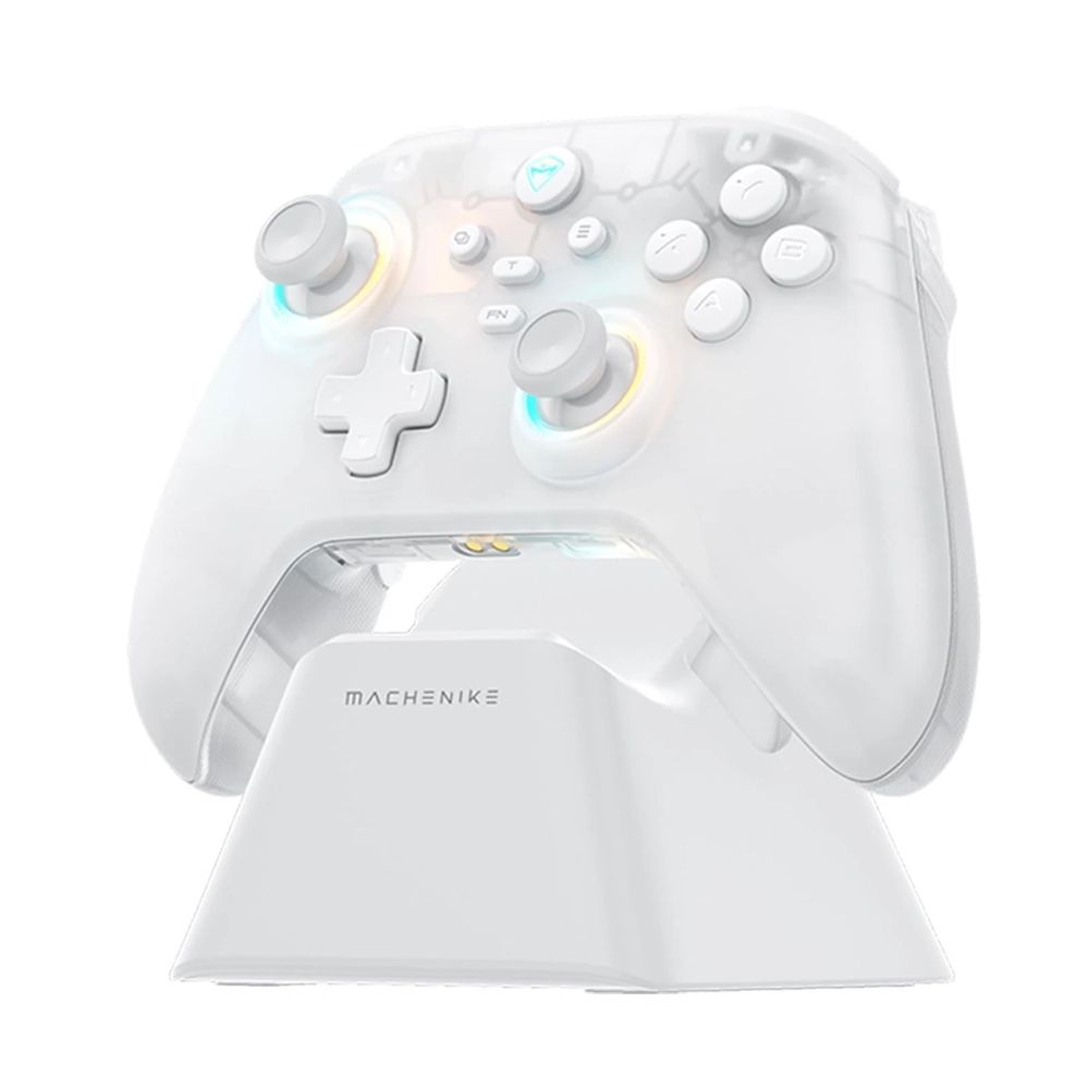 Controller Machenike Machenike G3 V2 Wireless Game Controller with Charging Station - White