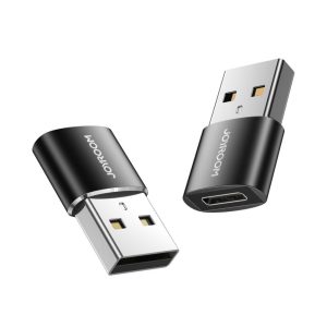Cable Joyroom  Joyroom adapter from USB Type C (female) to USB (male) 2 pcs. black (S-H152 Black) 