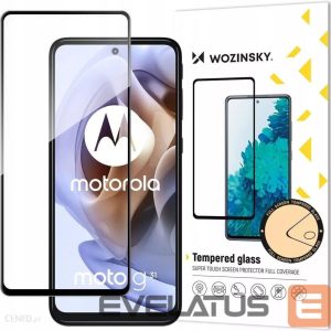 Muud kaubad Wozinsky  Wozinsky Full Glue Moto G51 Full Screen Tempered Glass with Black Frame 