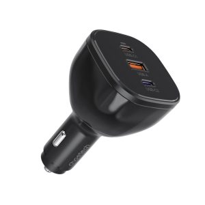 Muud kaubad Choetech  Choetech TC0024 car charger 160W 2x USB-C PD 3.1 1x USB-A - black 