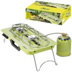 Другие товары Meva  MOVE camping stove 2 burners for gas cartridges + adjustable burner 4.6kW 