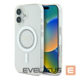 Other goods Guess  Guess IML Rhinestones MagSafe Case for iPhone 16 - White 