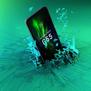 Muud kaubad 3MK  Tempered glass 3mk HardGlass Max Lite Black for Motorola Moto G55 5G 