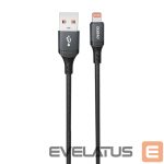 Cable Dudao  Dudao 3A 30W L3SL USB-A - Lightning Cable Braided 1.2m - Black 