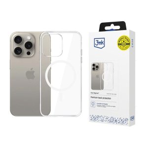Muud kaubad 3MK  3mk Clear MagCase Case for Apple iPhone 15 Pro Max - Transparent 