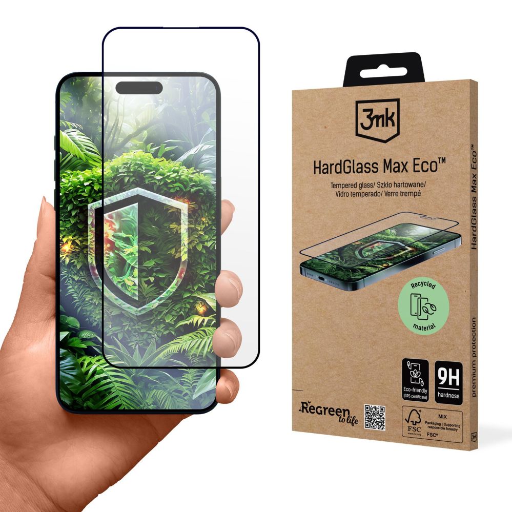 Muud kaubad 3MK Tempered glass 3mk HardGlass Max Eco for Apple iPhone 14 Pro Max