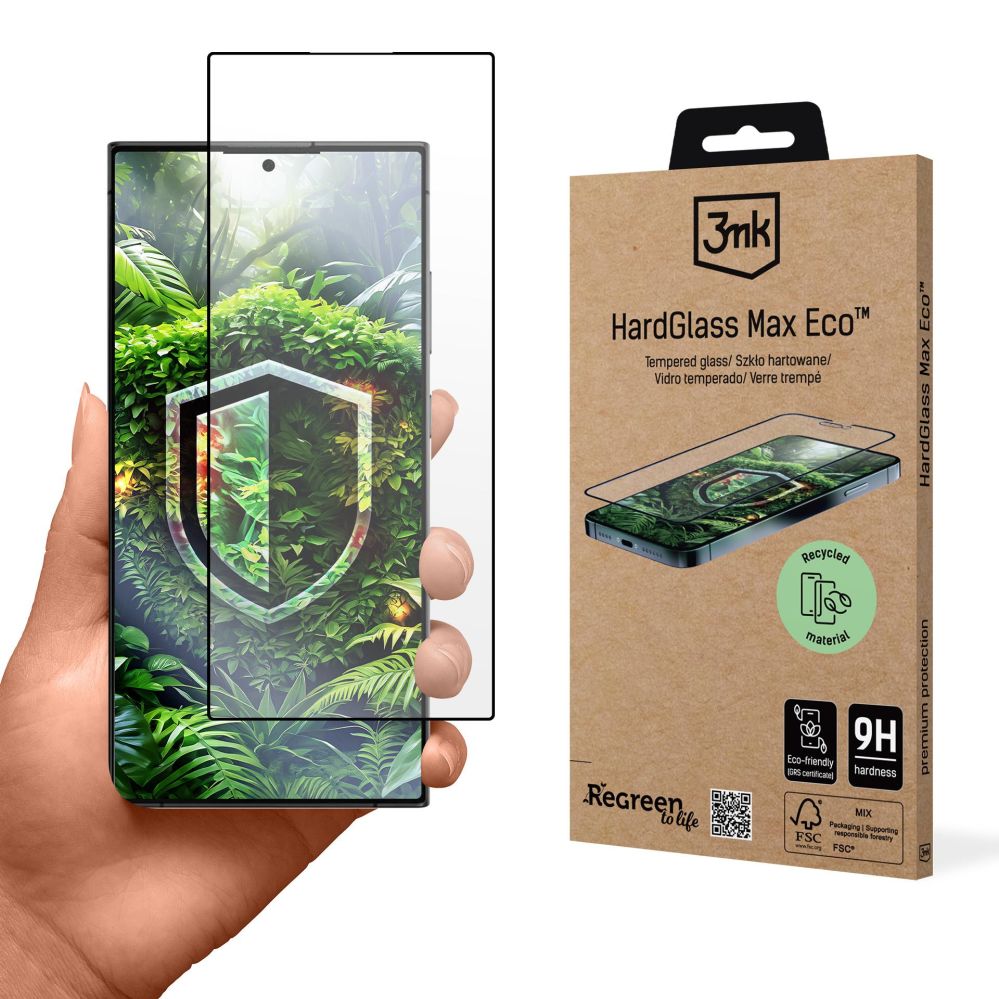 Muud kaubad 3MK Tempered glass 3mk HardGlass Max Eco for Samsung Galaxy S24 Ultra