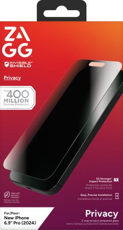 Muud kaubad Zagg ZAGG InvisibleShield Glass Elite Privacy for iPhone 16 Pro Max