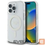 Muud kaubad Guess  Guess IML Glitter Circle MagSafe Case for iPhone 16 Pro Max - Clear 