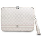 Muud kaubad DKNY  DKNY Sleeve Checkered Pattern Printed Stripes 14" Laptop Case - Pink 