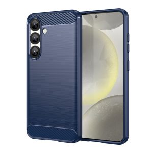 Other goods Hurtel  Carbon Case for Samsung Galaxy S25 - Blue 