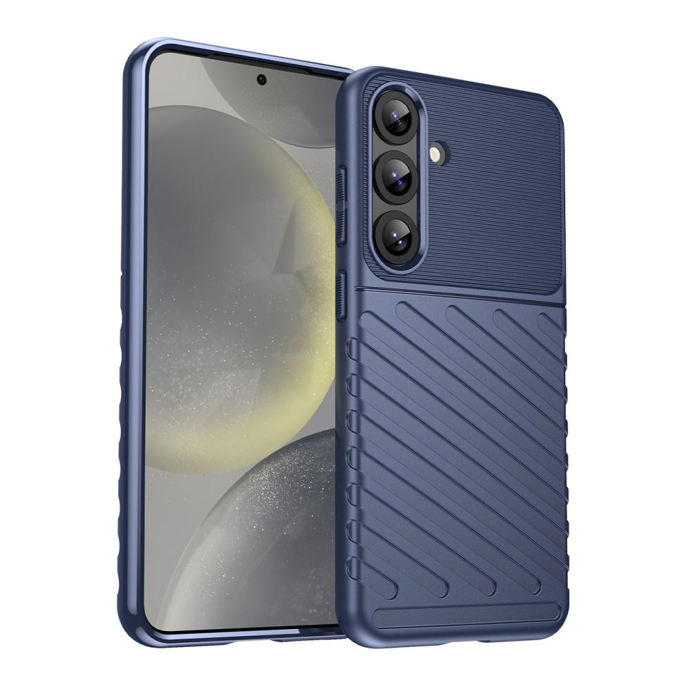 Muud kaubad Hurtel Thunder Case for Samsung Galaxy S25+ Silicone Armored Cover - Blue