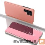 Muud kaubad Hurtel  Clear View Case for Samsung Galaxy S25 Ultra Flip Cover - Pink 