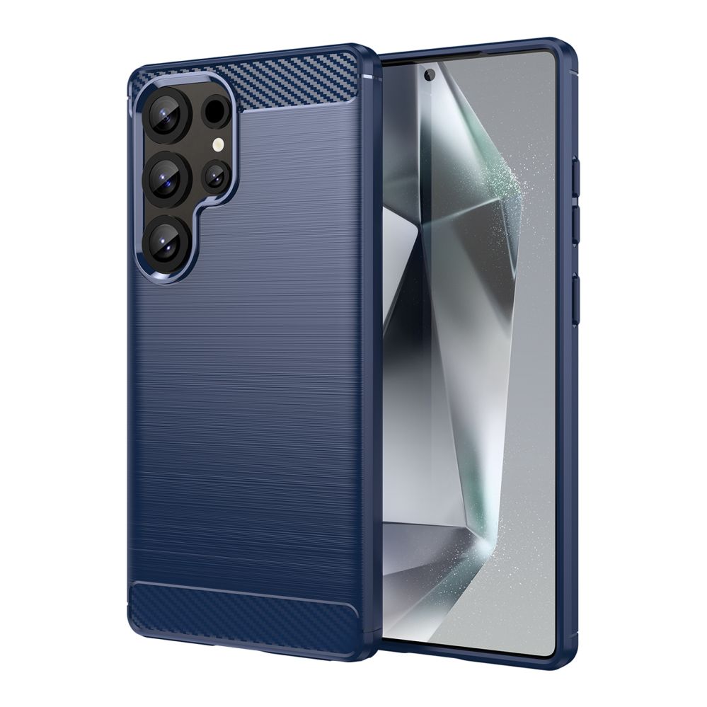 Kitos prekės Hurtel Carbon Case for Samsung Galaxy S25 Ultra - Blue