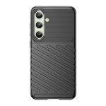 Other goods Hurtel  Thunder Case for Samsung Galaxy S24 FE Silicone Armored Cover - Black 