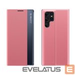 Muud kaubad Hurtel  New Sleep Case for Samsung Galaxy S24 FE cover with flap and stand - pink 