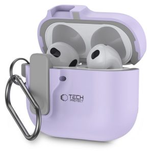 Muud kaubad Tech-Protect  Tech-Protect Slim Hook Case for AirPods 4 - Purple 