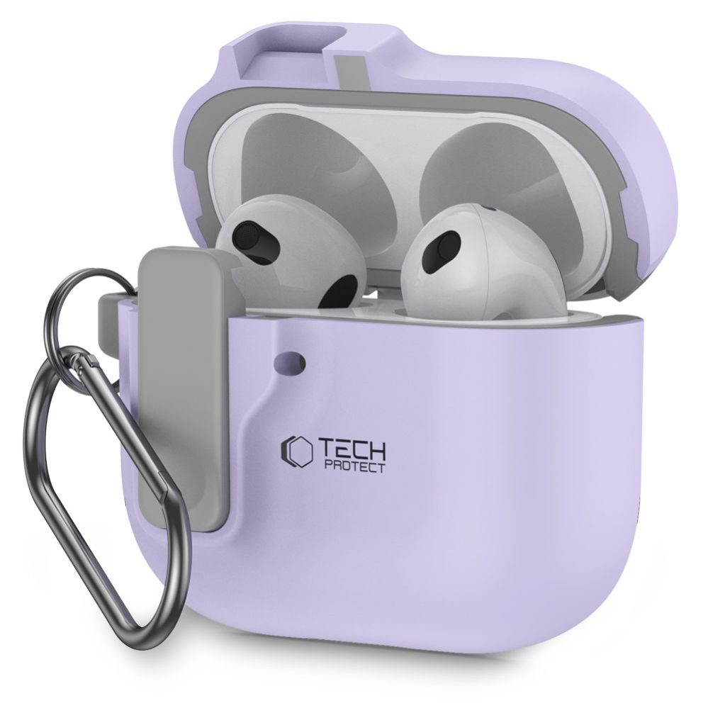 Другие товары Tech-Protect Tech-Protect Slim Hook Case for AirPods 4 - Purple