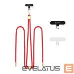 Muud kaubad Tech-Protect  Tech-Protect C2S Rope Crossbody Strap Leash - Red 