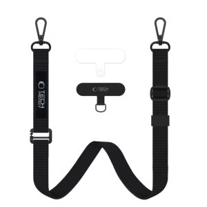 Muud kaubad Tech-Protect  Tech-Protect C65 Rope Crossbody Leash - Black 