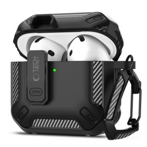 Muud kaubad Tech-Protect  Tech-Protect Carbonox Case for AirPods 4 - Black 
