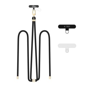 Muud kaubad Tech-Protect  Tech-Protect C7S Rope Crossbody Strap Leash - Black 