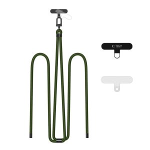 Muud kaubad Tech-Protect  Tech-Protect C7S Rope Crossbody Strap Leash - Olive 