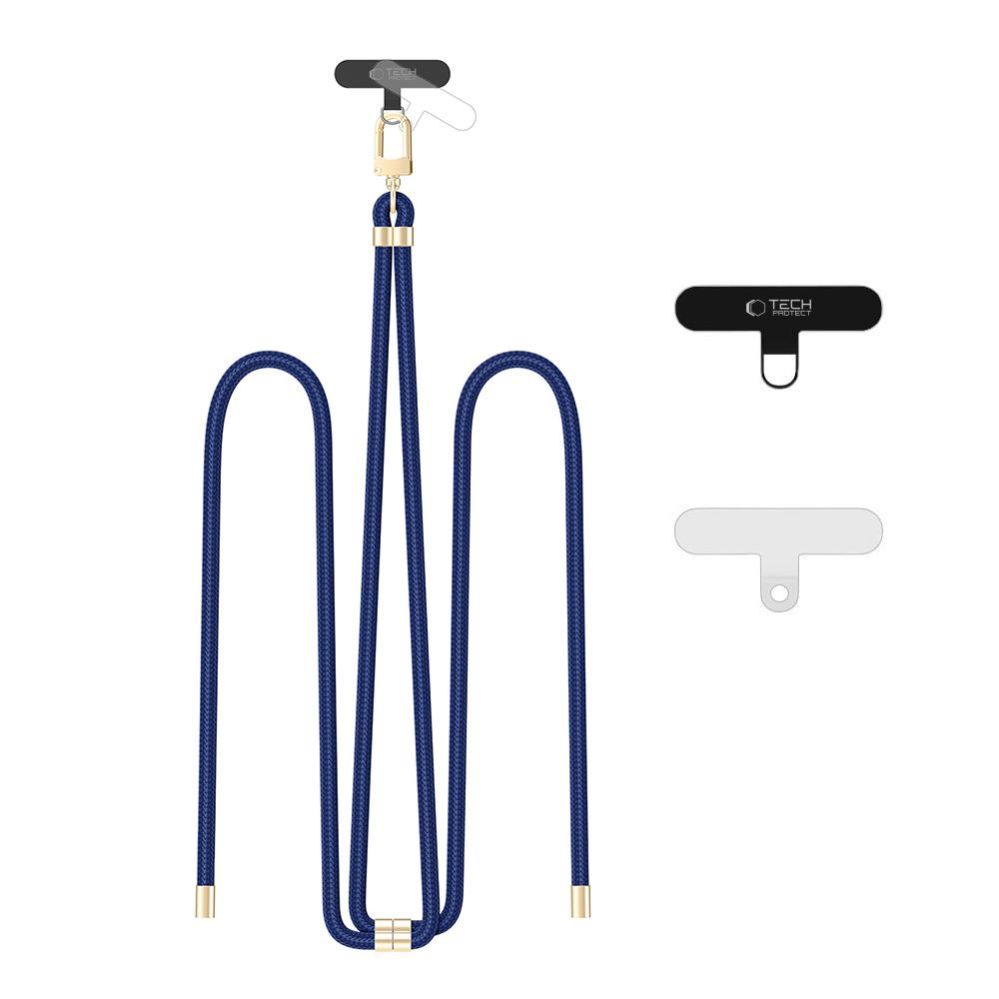 Другие товары Tech-Protect Tech-Protect C7S Rope Crossbody Strap Leash - Blue