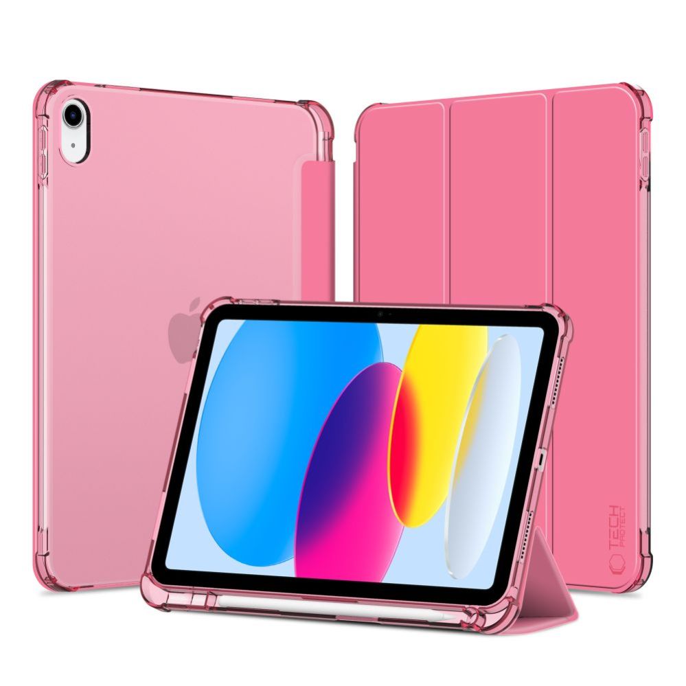 Other goods Tech-Protect Tech-Protect SC Pen Hybrid Case for iPad 10 / 2022 - Pink - Transparent