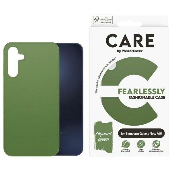 Muud kaubad Panzer Glass CARE by PanzerGlass Fashion Case for Samsung Galaxy A16 / A16 5G - Green