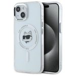 Other goods Karl Lagerfeld  Karl Lagerfeld IML Metal Choupette Head MagSafe iPhone 15 Case - White 