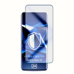 Muud kaubad 3MK  Tempered glass 3mk HardGlass Max Lite Black for Xiaomi Redmi Note 14 5G 