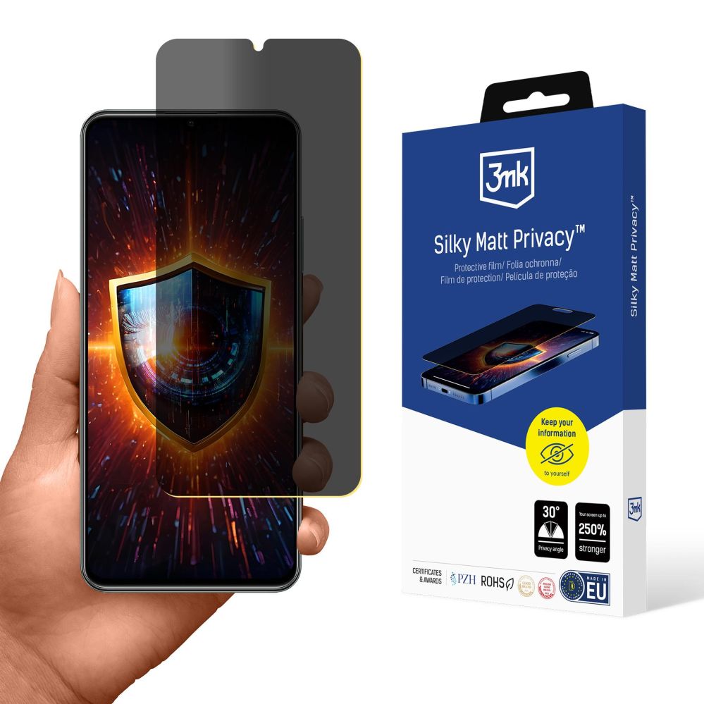 Other goods 3MK 3mk Silky Matt Privacy Privacy Screen Protector for Realme C61