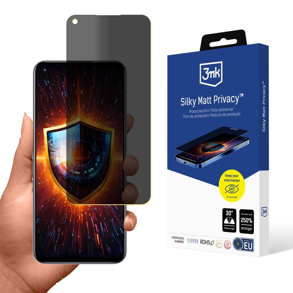 Other goods 3MK 3mk Silky Matt Privacy Privacy Screen Protector for Realme 8i