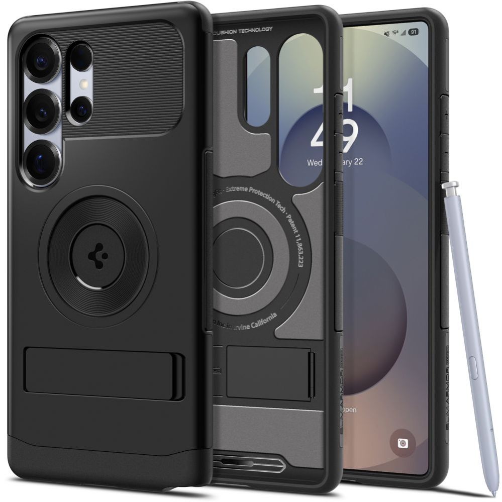 Muud kaubad Spigen Spigen Slim Armor Mag MagSafe Case for Samsung Galaxy S25 Ultra - Black